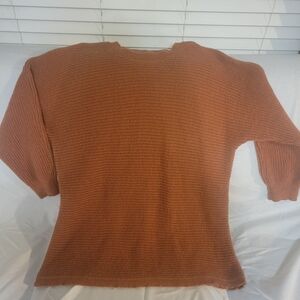 Rust Knit Sweater